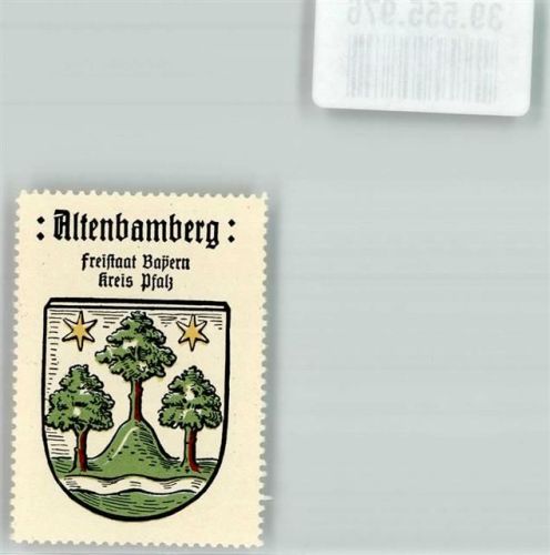 Altenbamberg Freistaat Bayern Kreis Pfalz