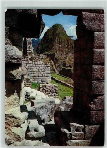 Machu Picchu Industrial Area Huayna Picchu Hill 2720 m