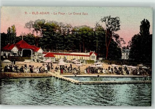 L'Isle-Adam 1927 Schwimmbad