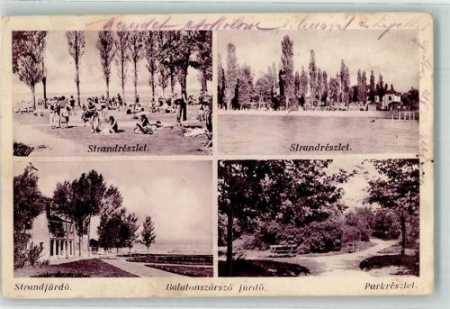Balatonszarszo 1934 Schwimmbad Hotel