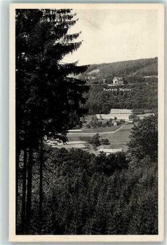 Steinen Bahnpost Zell Wiesental Zug 1704 3.1.34 Kurhaus Stalten Bahnpost