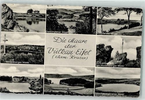 Darscheid Weinfelder Maar Mosenberger Maar Pulver Maar
