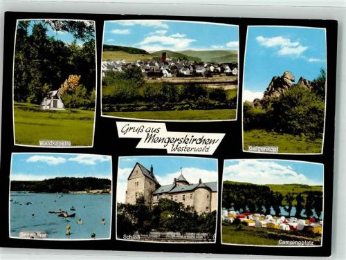 Mengerskirchen Waldkapelle Galgenkopf Seeweiher Schloss Campingplatz Gruß Westerwald Bademode