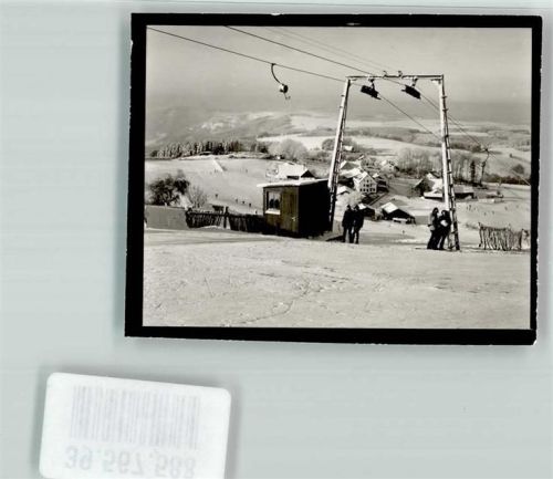 59846 W5768 Wildewiese , Sorpetal FOTO KEINE AK Ort handschriftlich Seilbahn Winter