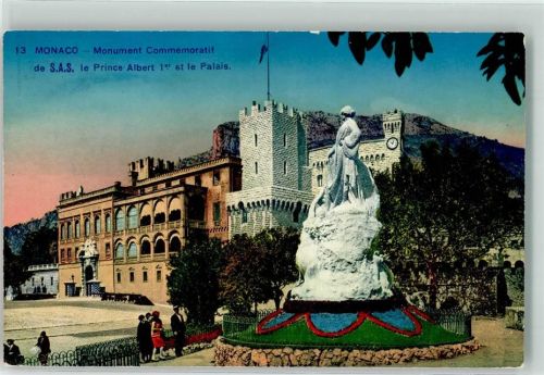 Monaco Monument Commemoratif Prince Albert