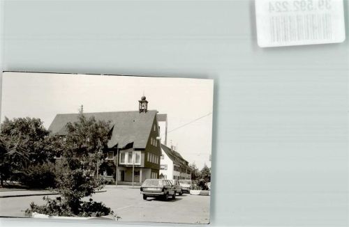 Neuenburg Foto Original aus Archiv eines Ansichtskartenverlags Rathaus Ort handschriftlich