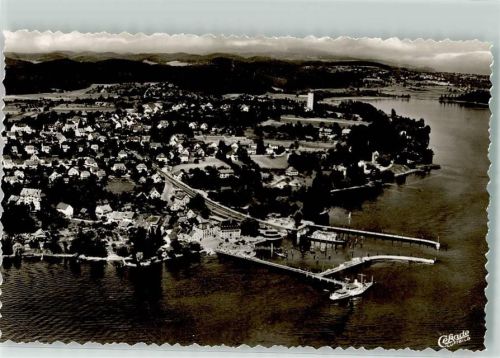 Staad Fliegeraufnahme von Staad und Fährhafen