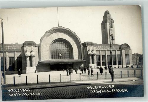 Helsinki 1921 Bahnhof