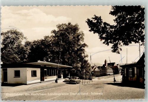 Rheinfelden Landesgrenze Hochrhein Foto Original aus Archiv eines Ansichtskartenverlags