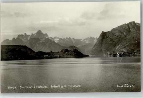 Lofoten Svartsund Raftsund Troldfjord