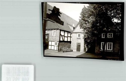 Eversberg Heimatmuseum Ort handschriftlich Foto Original aus Archiv eines Ansichtskartenverlags