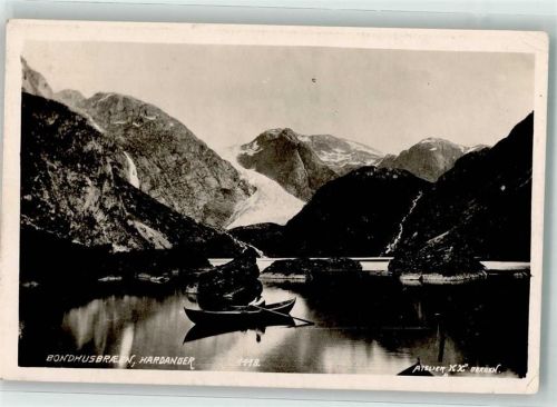 Hardangerfjord 1928 Foto AK