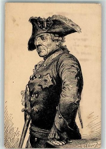 Friedrich der Große F.A. Ackermann Serie 138 Nr. 1675