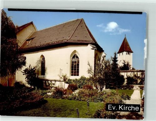 Herbrechtingen Ev. Kirche Ort handschriftlich Foto Orginal aus Archiv eines Ansichtskartenverlags
