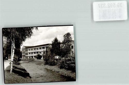 86807 W8938 Buchloe FOTO KEINE AK Realschule an der Gennach Foto Original aus Archiv eines Ansichtskartenverlags Ort handschriftlich