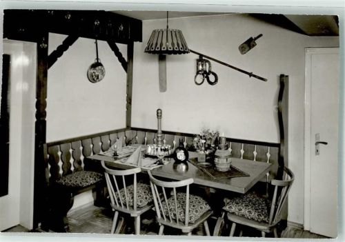 Morlesau Ort handschriftlich Gasthaus Foto Original aus Archiv eines Ansichtskartenverlags