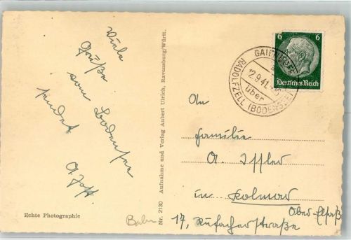Gaienhofen Landpost über Radolfzell Bodensee