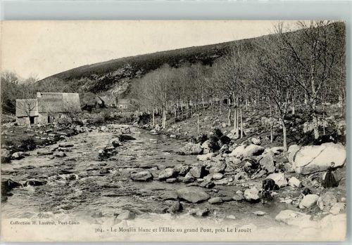 Le Faouet 1907 Mühle
