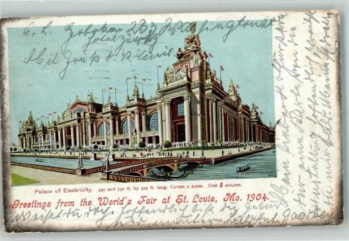 St. Louis 1904 Ausstellung World´s Fair 1904
