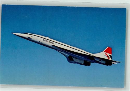 Concorde Überschall-Passagierflugzeug Foto Courtesy British Airways