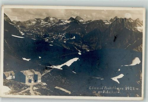 Edmund Probst Haus mit Nebelhorn Fotograf Mertesacker