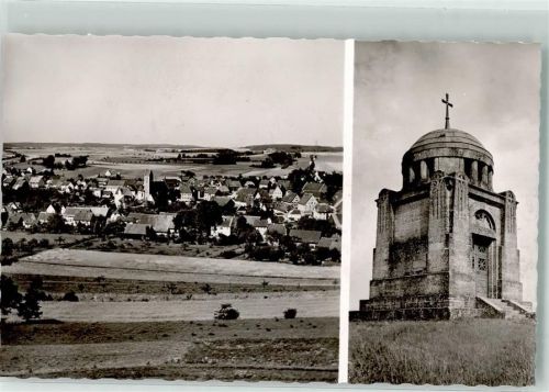 Ostrach Fatima Kapelle Denkmal Erinnerung 21.3.1799 Foto AK