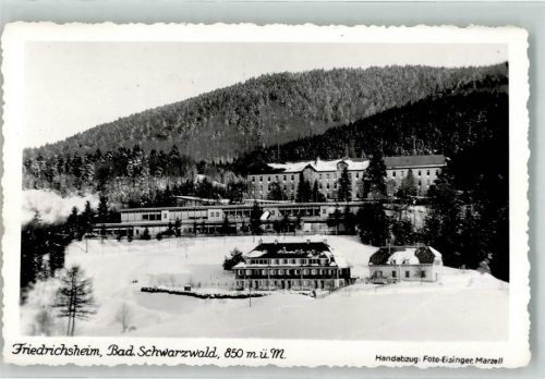 Friedrichsheim 1957 Foto Eisinger