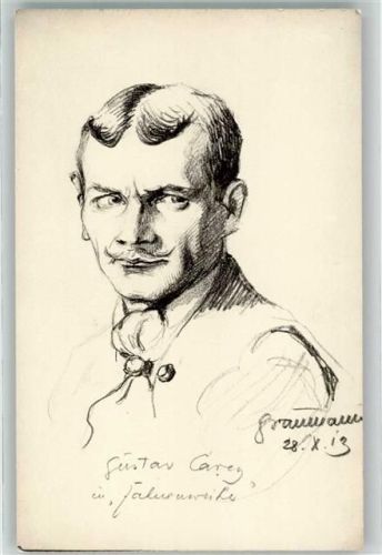 Gustav Carey sign. Graumann