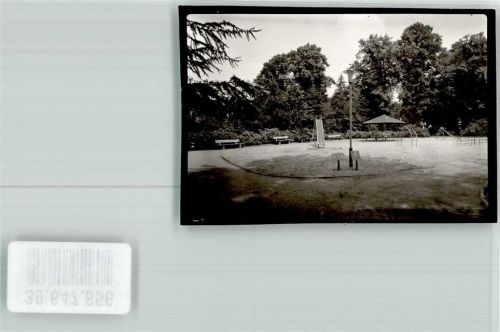 Anrath Spielplatz im Park Foto Orginal aus Archiv eines Ansichtskartenverlags Ort handschriftlich