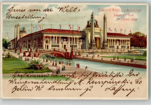 St. Louis 1904 Ausstellung World´s Fair 1904