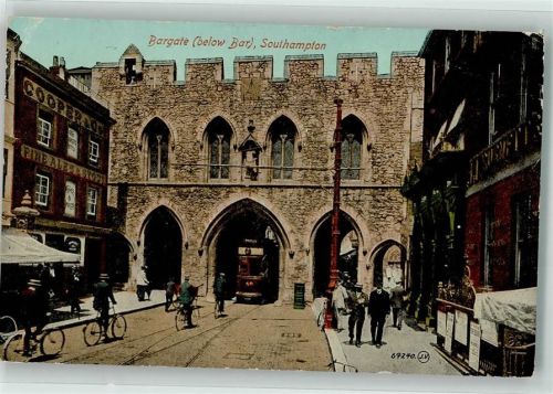 Southampton 1920 Straßenbahn Bargate Handlung