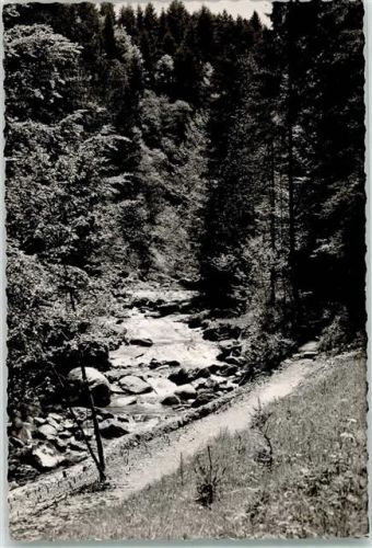 Weiler Hausbachklamm Ort handschriftlich Foto Original aus Archiv eines Ansichtskartenverlags