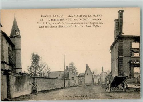 Vassimont-et-Chapelaine WK I rue de l´Egliese Kirche
