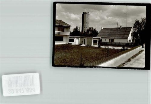 Geisenfeld Wasserturm Foto Orginal aus Archiv eines Ansichtskartenverlags Ort handschriftlich