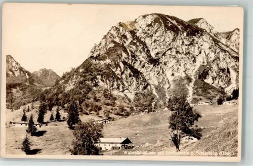 Schleching Wuhrsteinalm mit Breitenstein