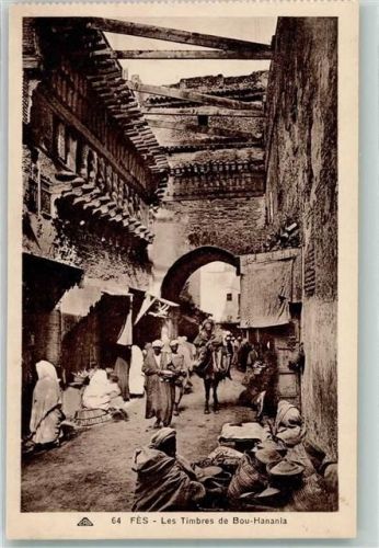 Fes Marktszene Gasse