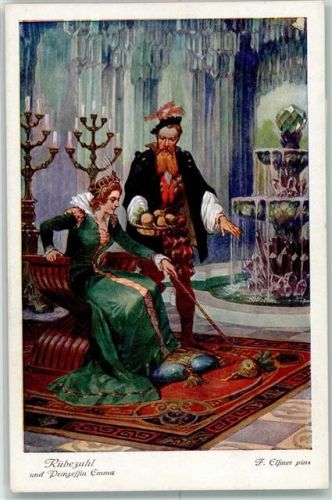 Prinzessin Emma sign. Elßner F. Uvachrom Serie 157 Nr.3888