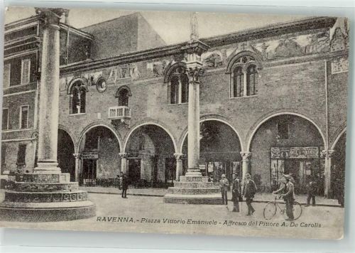 Ravenna 1925 Piazza Vittorio Emanule
