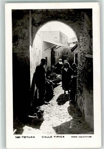 Tetuan Gasse Calle Tipica