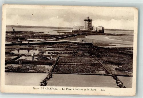 Bourcefranc-le-Chapus Burg Fort Austernpark