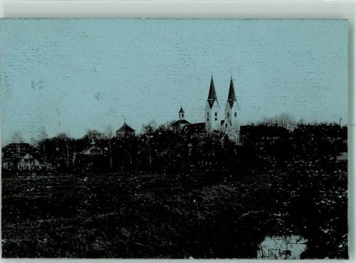 Indersdorf Kirche Ort handschriftlich Foto AK