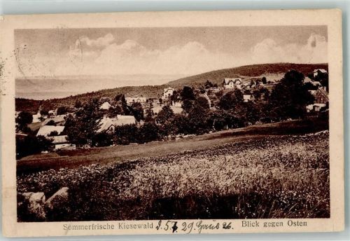 Kiesewald Michalowice 1926 Gebrauchsspuren