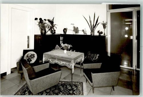 Oedt Missionshaus Salon Foto Orginal aus Archiv eines Ansichtskartenverlags Ort handschriftlich