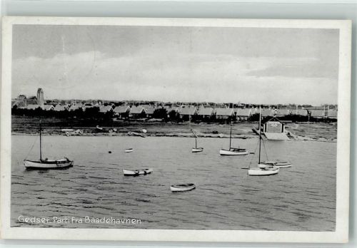 Gedser 1937 Hafen Schwimmbad Strand