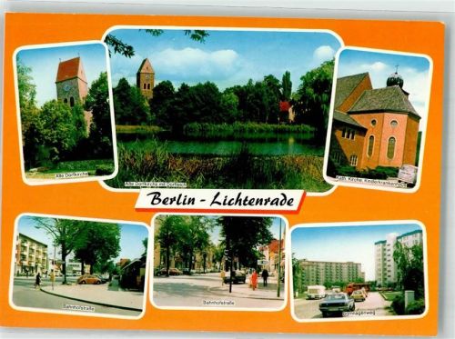 Lichtenrade Dorfkirche Dorfteich Kath. Kirche Bahnhofstraße Bornnagenweg Kunst und Bild 2981