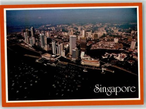 Singapore 1989 Fliegeraufnahme