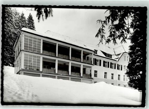 Überruh Winter Ort handschrfitlich Foto Original aus Archiv eines Ansichtskartenverlags