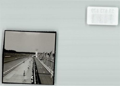 Hockenheim Auto Sportplatz Ort handschriftlich Foto Original aus Archiv eines Ansichtskartenverlags