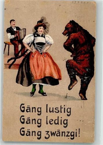 1915 Tracht Akkordeon