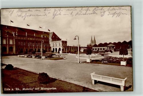 Köln Deutz 105 1927 Messehof Messegarten